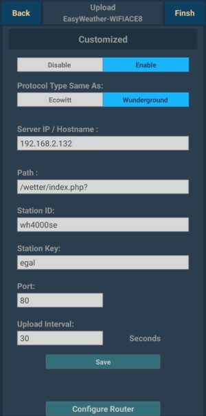 openhab WH4000SE